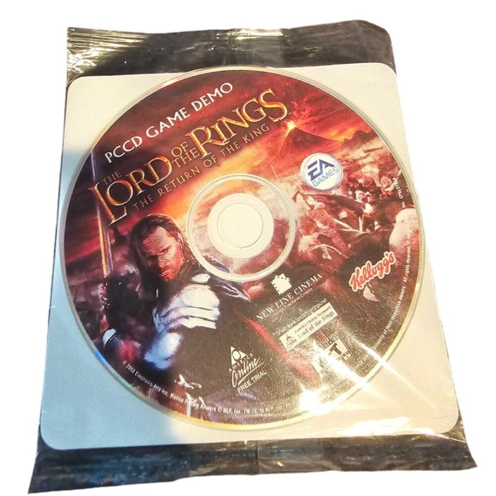 PCCD Video Game DEMO The Lord Of The Rings The Return Of The King EA Games